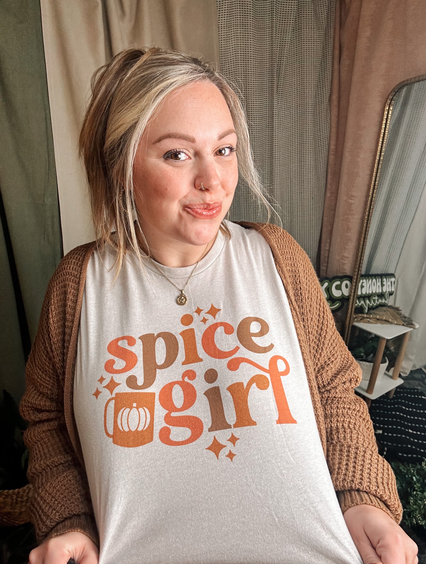Spice Girl Fall Graphic Tee