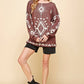 LOOSE FITTING KNIT SWEATER