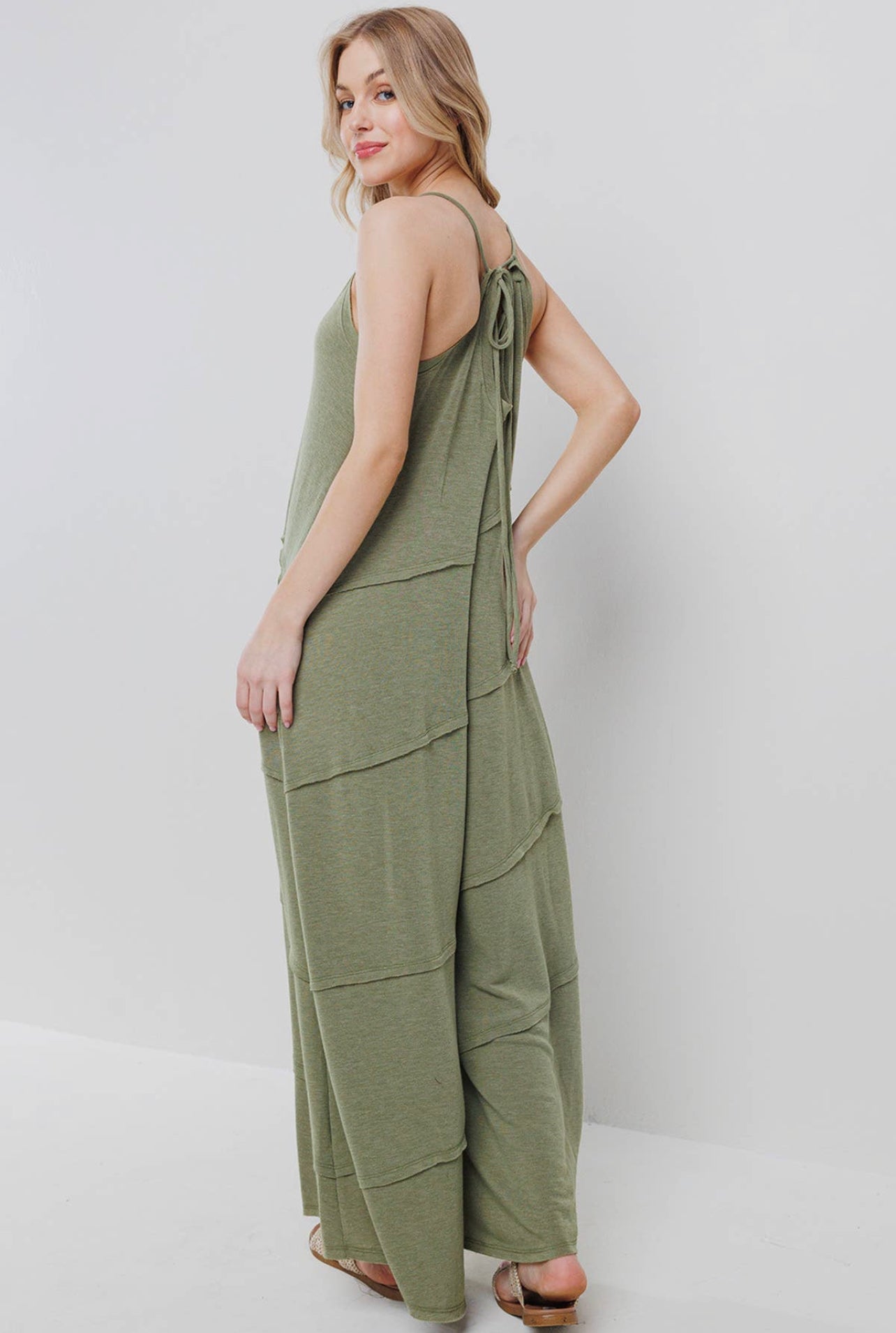 Solid Jumpsuit With Pockets