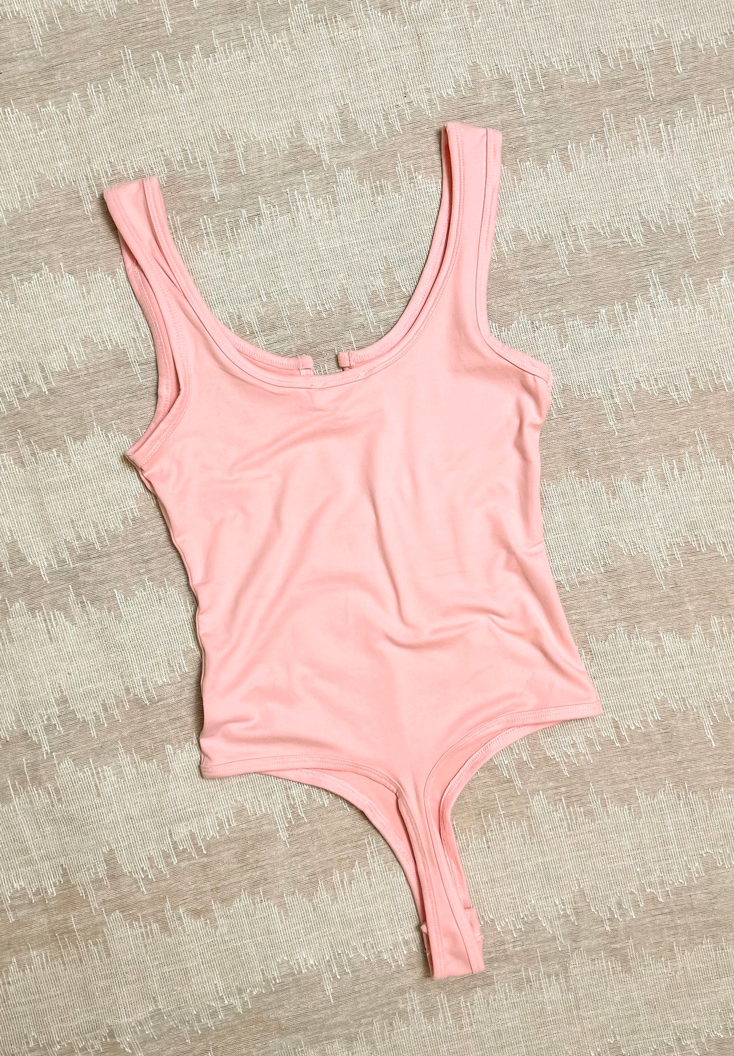Coral Pink Bodysuit